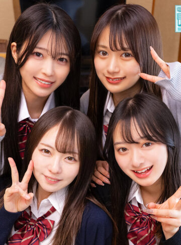 かりん＆めいさ＆かほ＆あおい（deaa040）【女子校生】